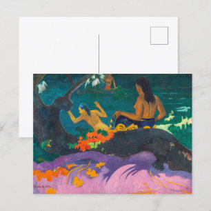 Door het Zee   Paul Gauguin   Fotoafdrukken Briefkaart