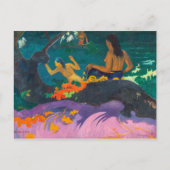 Door het Zee | Paul Gauguin | Fotoafdrukken Briefkaart (Voorkant)