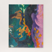 Door het Zee | Paul Gauguin | Jigzaag Puzzle Legpuzzel (Verticaal)