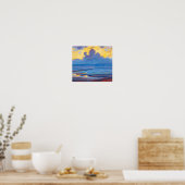 Door het Zee | Piet Mondrian | Poster (Keuken)