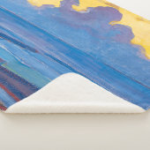 Door het Zee | Piet Mondrian | Sherpa Deken (3/4)