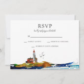 Door het Zee RSVP Kaart (Voorkant)