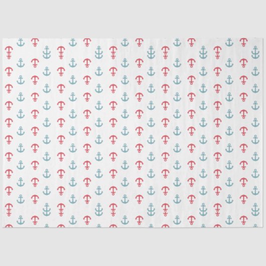 Door het Zee Series Design 1 Tissuepapier (Voorkant)