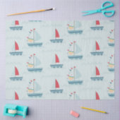 Door het Zee Series Design 4 Tissuepapier (Craft)