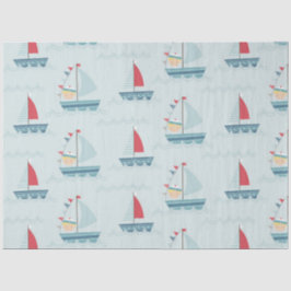 Door het Zee Series Design 4 Tissuepapier