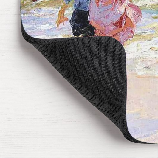 Door het Zee van Edward Henry Potthast Muismat (Hoek)