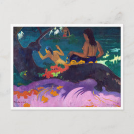 Door het Zee van Gauguin Briefkaart