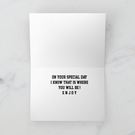 DOOR HET ZEE VOOR UW **JUBILEUM* KAART (Binnen)