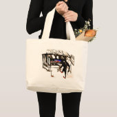 door hypotheek gedekte zekerheid grote tote bag (Voorkant (product))