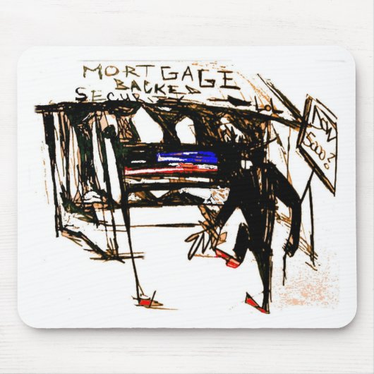 door hypotheek gedekte zekerheid muismat (Voorkant)