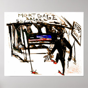 door hypotheek gedekte zekerheid poster