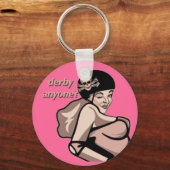 door iemand? sleutelhanger (Voorkant)