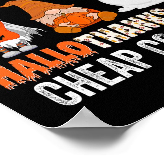 Door Inflatie Dit is mijn HalloThanksMas Goedkope  Poster (Hoek)