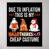 Door Inflatie Dit is mijn HalloThanksMas Goedkope  Poster (Voorkant)