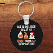 Door Inflatie Dit is mijn HalloThanksMas Goedkope  Sleutelhanger (Voorkant)
