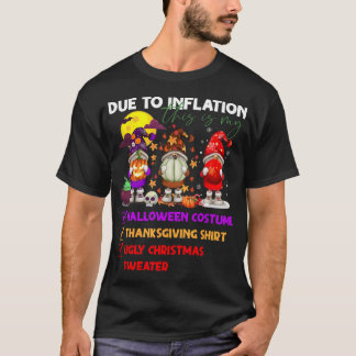 Door inflatie is dit mijn Halloween kostuum dan T-shirt