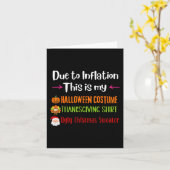 Door Inflatie is dit mijn Halloween Thanksgiving Kaart (Gele Bloem)