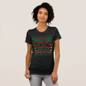 Door Inflatie is dit mijn lelijke kerstkeuken T-shirt (Voorkant volledig)