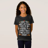 Door Inflation Lelijke Kersttruien Funny Xma T-shirt (Voorkant volledig)