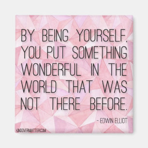 Door jezelf te zijn magneet