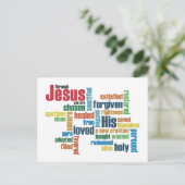 Door Jezus ben je... Briefkaart (Staand voorkant)