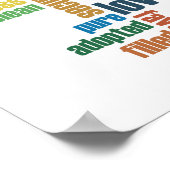 Door Jezus ben je... Poster (Hoek)