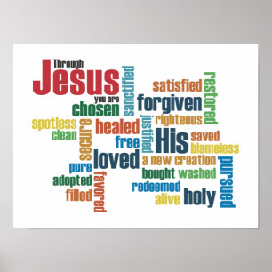 Door Jezus ben je... Poster