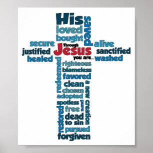 Door Jezus ben je... Poster