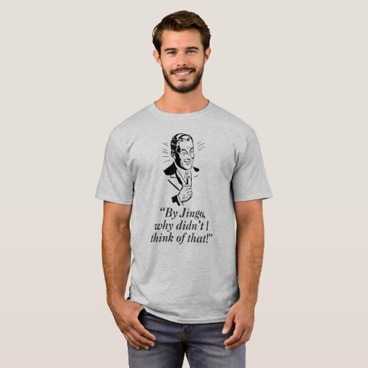 Door Jingo... T-shirt (Voorkant volledig)