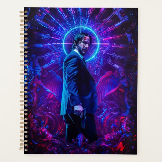 Door John Wick geïnspireerd Notitieboek: Laat jeze Planner (Voorkant)
