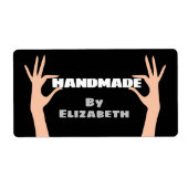 Door jou gegeven etiket (Voorkant)