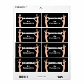 Door jou gegeven etiket (Full Sheet)