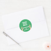 Door jou gegeven ronde sticker (Envelop)