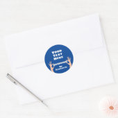 Door jou gegeven ronde sticker (Envelop)