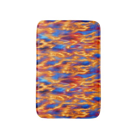 Door Kenneth Yoncich in brand gestoken Badmat (Voorkant Verticaal)