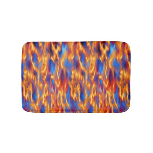 Door Kenneth Yoncich in brand gestoken Badmat (Voorkant)