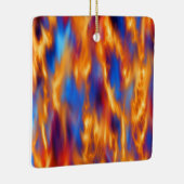 Door Kenneth Yoncich in brand gestoken Keramisch Ornament (Rechts)