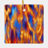 Door Kenneth Yoncich in brand gestoken Keramisch Ornament (Voorkant)