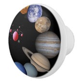 Door Knob Planets Keramische Knop (Rechts)