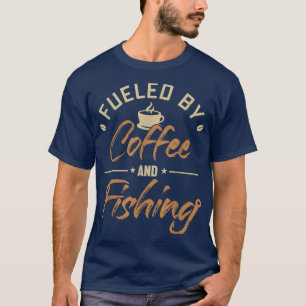 Door koffie gevoed en Gevist Diepe Zee Boat Ice Fl T-shirt
