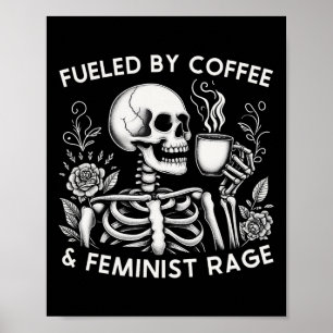 Door Koffie & Kamp; Feministische Woede Feminisme Poster