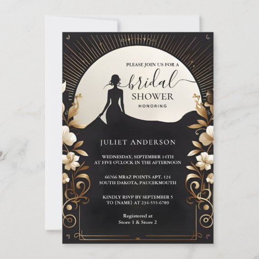 Door Kostuum Mannen Tuxedo Bold Zwart Stropdas Vri Kaart (Voorkant)