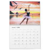 Door kunstmatige intelligentie gegenereerde kalend kalender (Jan 2026)