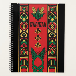 door Kwanzaa geïnspireerd Planner