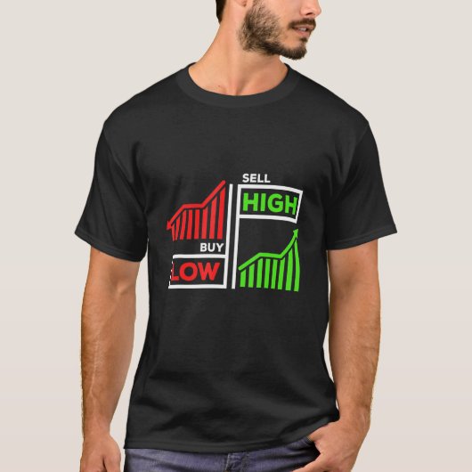Door laag te verkopen hoog t-shirt (Voorkant)