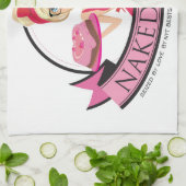 Door liefde gegrepen Backker Keuken Theedoek (Gevouwen)