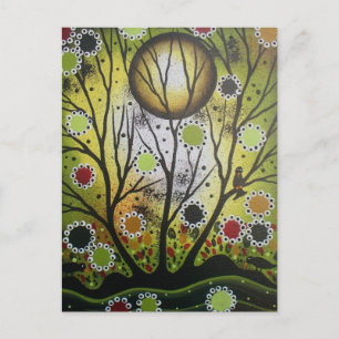 door Lori Everett_ Day of the Dead, Mexican,DOD Briefkaart