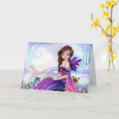 Door Maanlicht - lege kaart (Gele Bloem)