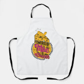 door mac en kaas aangedreven schort (Voorkant)