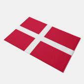 Door Mat with Flag of Denmark (Schuin)